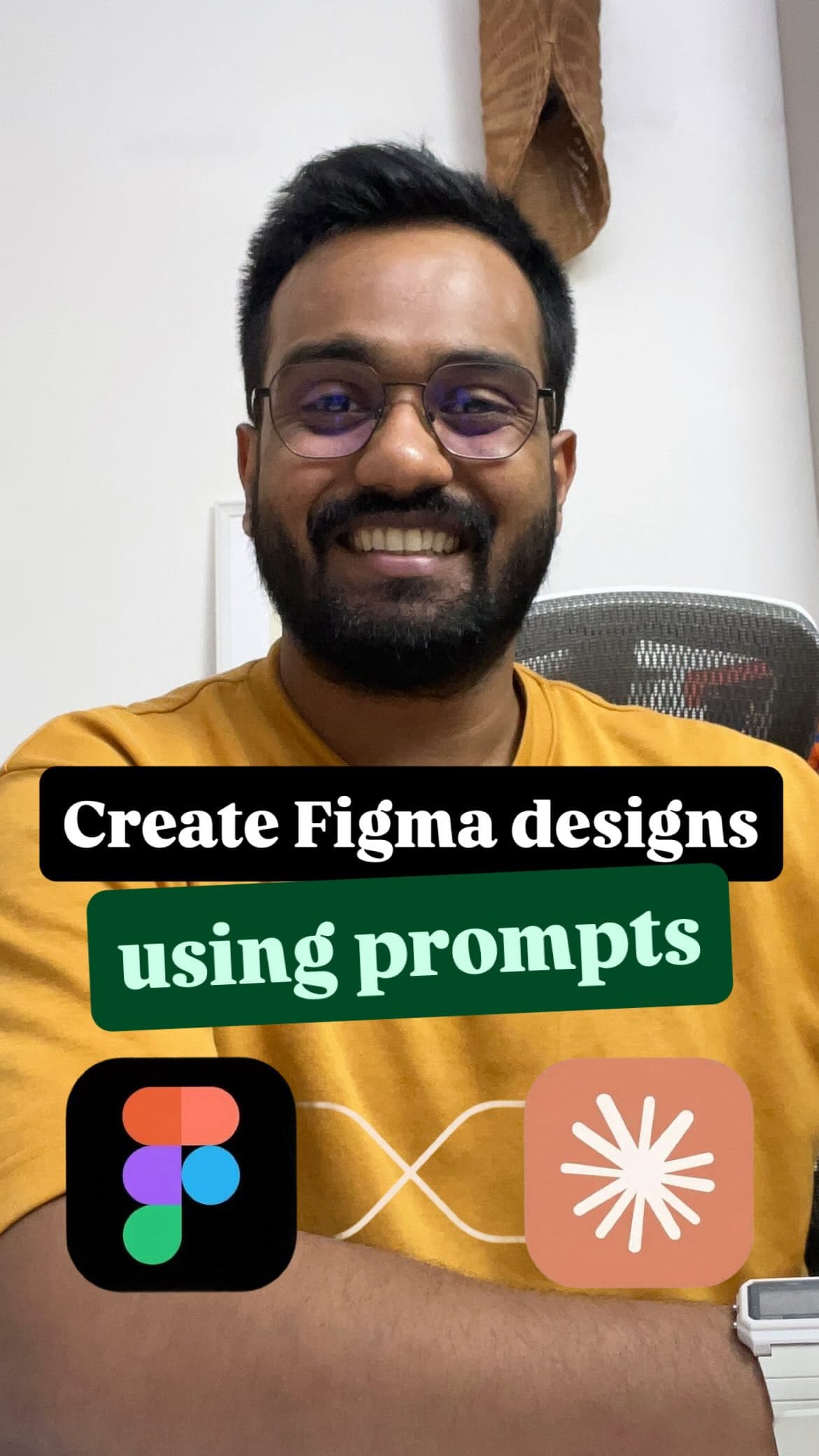 Now you can directly design on figma using prompts.